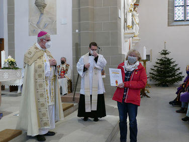 Diözesale Aussendung der Sternsinger des Bistums Fulda in St. Crescentius (Foto: Karl-Franz Thiede)